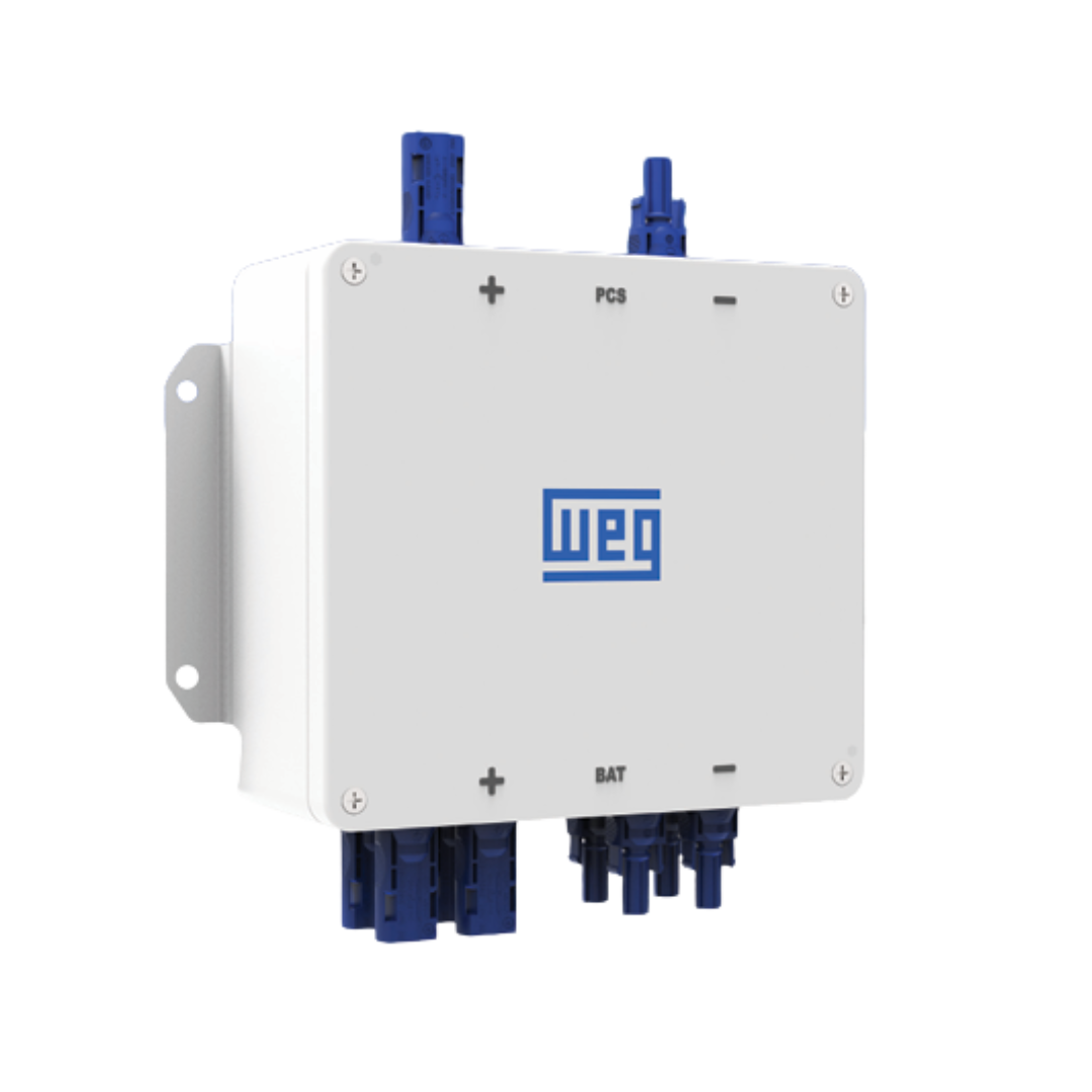 WEG Battery Junction Box – Connects 4 Batteries in Parallel | Indoor/Outdoor Wall-Mount