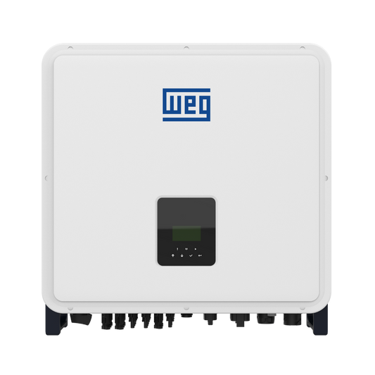 WEG 30kW 3-Phase Hybrid Solar Inverter – IP65, 3 MPPT, 80kWh Battery-Ready