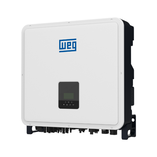 WEG 30kW 3-Phase Hybrid Solar Inverter – IP65, 3 MPPT, 80kWh Battery-Ready